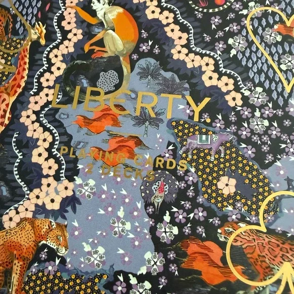 Brand NIB Liberty London Maxine Playing Card Set - Picture 5 of 12